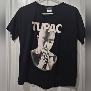 Tupac 2Pac Praying T Shirt Adult Size Small